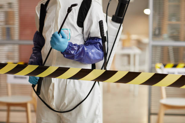 Professional Drug Lab Cleanup technician working in Holland, TX